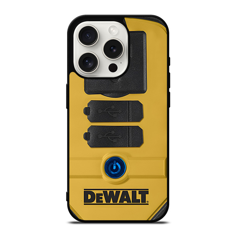 DEWALT TOOL CAR POWER CHARGER iPhone 15 Pro Case Cover