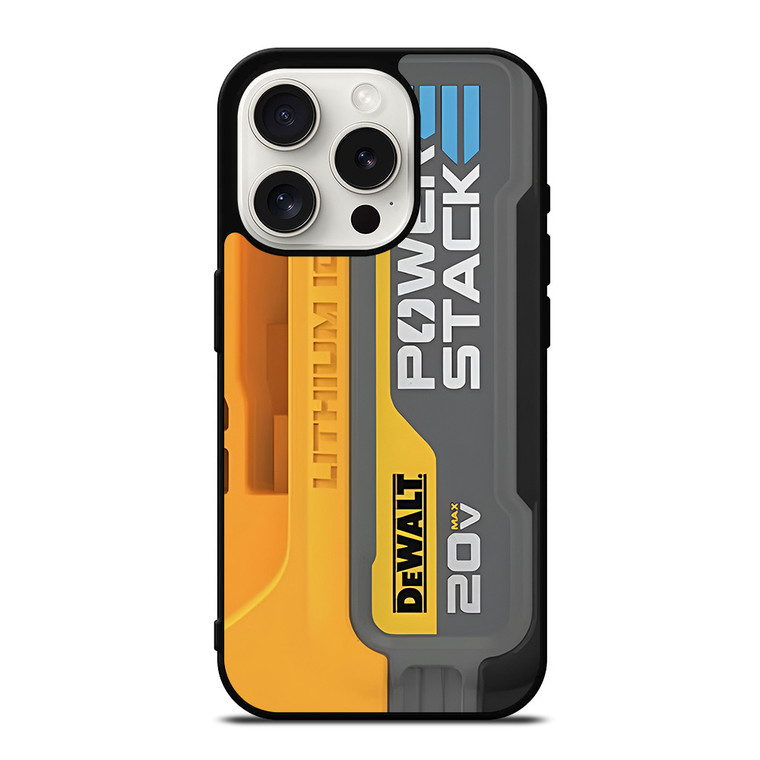 DEWALT TOOL COMPACT BATTERY iPhone 15 Pro Case Cover