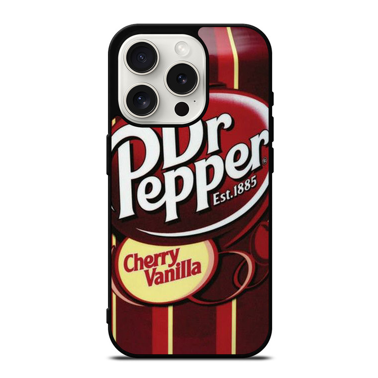 DR PEPPER BANANA CHERRY VANILLA iPhone 15 Pro Case Cover