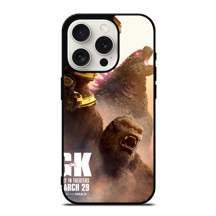 GODZILA X KONG MOVIE UNITE iPhone 15 Pro Case Cover