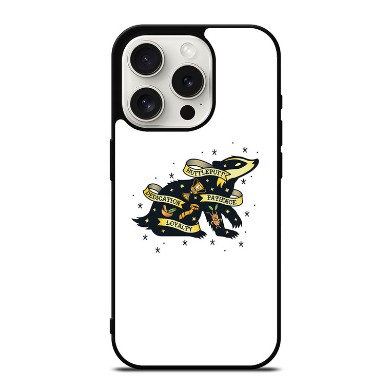HARRY POTTER BADGER HUFFLEPUFF iPhone 15 Pro Case Cover