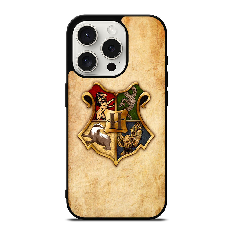 HARRY POTTER HOGWARTS LOGO iPhone 15 Pro Case Cover