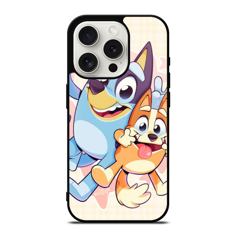 HEELER BLUEY CARTOON SERIES iPhone 15 Pro Case Cover