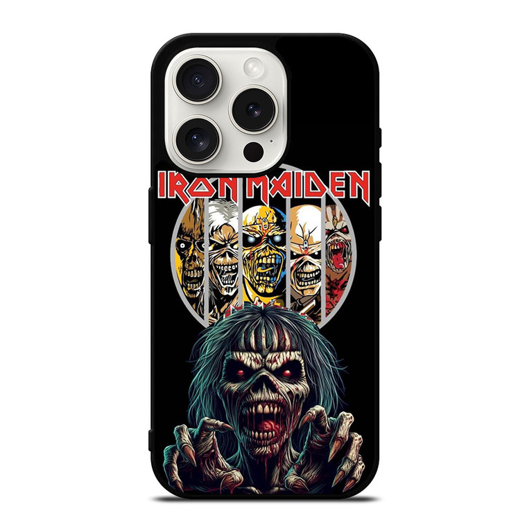 IRON MAIDEN EDDIE THE MASCOT iPhone 15 Pro Case Cover