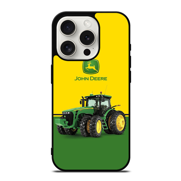 JOHN DEERE LOGO CLASSIC TRACTOR iPhone 15 Pro Case Cover JOHN DEERE LOGO CLASSIC TRACTOR iPhone 15 Pro Case Cover