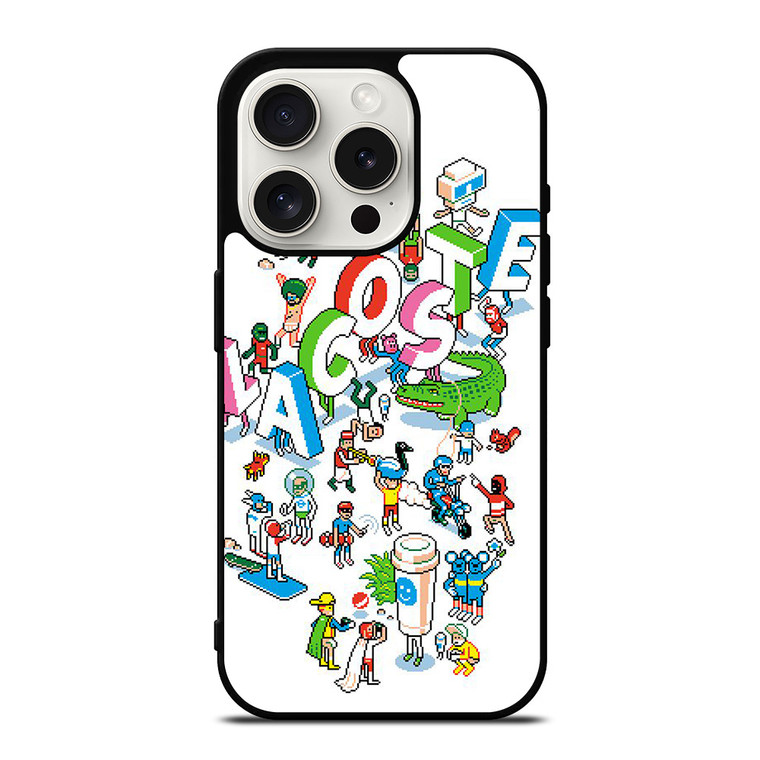 LACOSTE CLUB iPhone 15 Pro Case Cover
