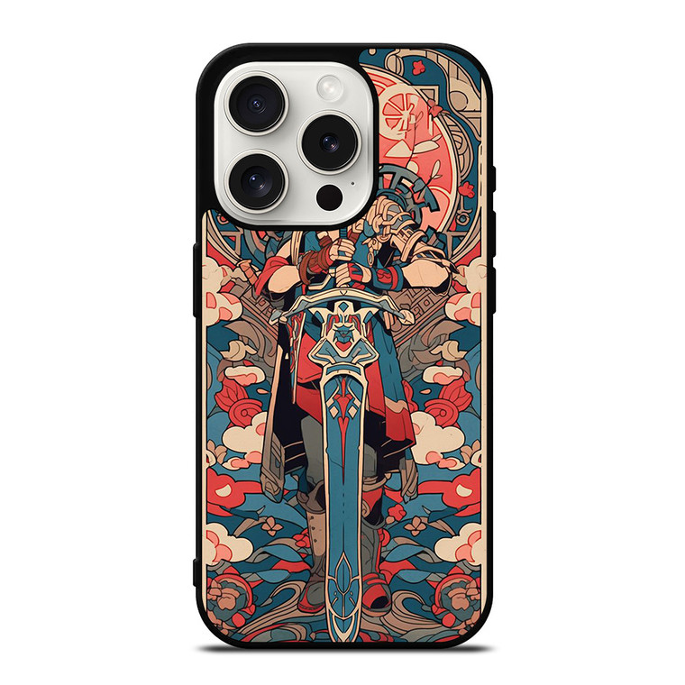 LEGEND OF ZELDA CARTOON ART iPhone 15 Pro Case Cover