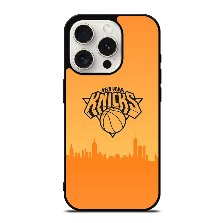 NEW YORK KNICKS BASKETBALL TEAM LOGO iPhone 15 Pro Case Cover