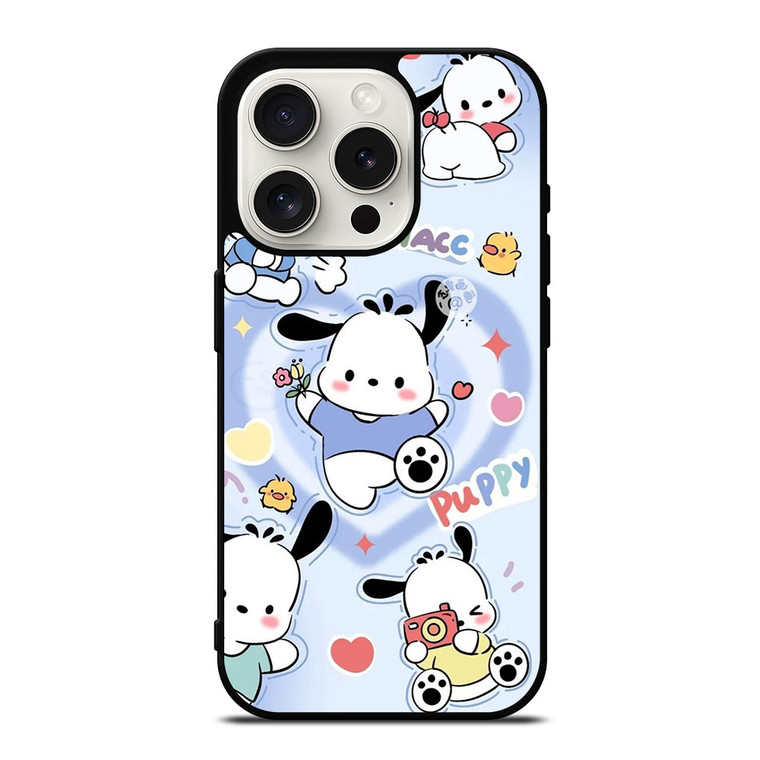 POCHACCO PUPPY CARTOON iPhone 15 Pro Case Cover
