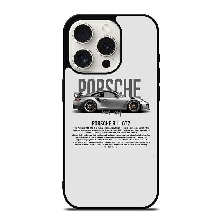 PORSCHE 911GT2 iPhone 15 Pro Case Cover