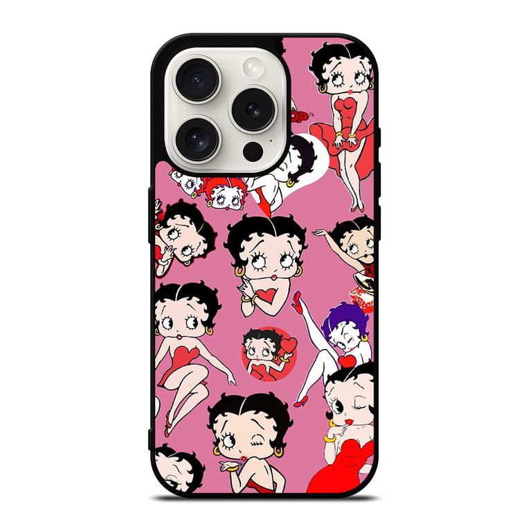 SEXY CARTOON BETTY BOOP iPhone 15 Pro Case Cover