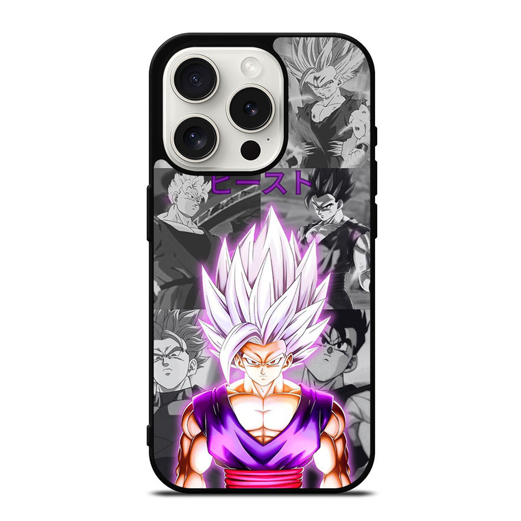 SON GOHAN BEAST TRANSFORMATION DRAGON BALL SUPER iPhone 15 Pro Case Cover