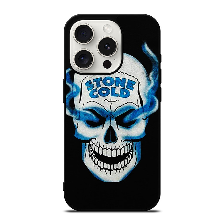 STONE COLD LOGO SKULL STEVE AUSTIN WWE iPhone 15 Pro Case Cover