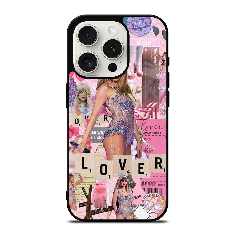 TAYLOR SWIFT LOVER COLLAGE iPhone 15 Pro Case Cover