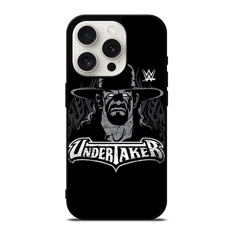 UNDERTAKER LOGO WWE WRESTLER iPhone 15 Pro Case Cover