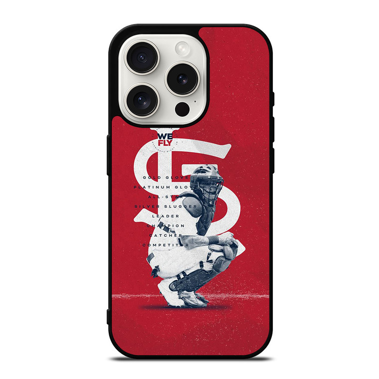 YADIER MOLINA ST LOUIS CARDINALS iPhone 15 Pro Case Cover