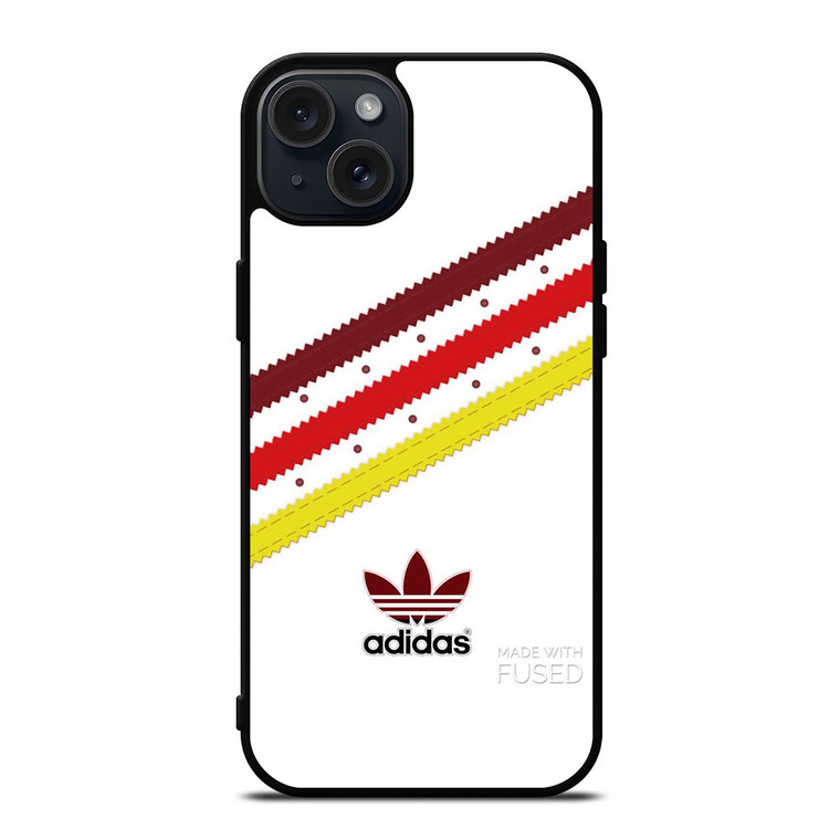 ADIDAS LOGO SHOES MADE WITH FUSED iPhone 15 Plus Case Cover