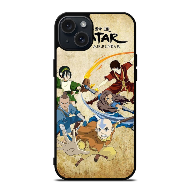 AVATAR AANG LAST AIRBENDER TEAM iPhone 15 Plus Case Cover