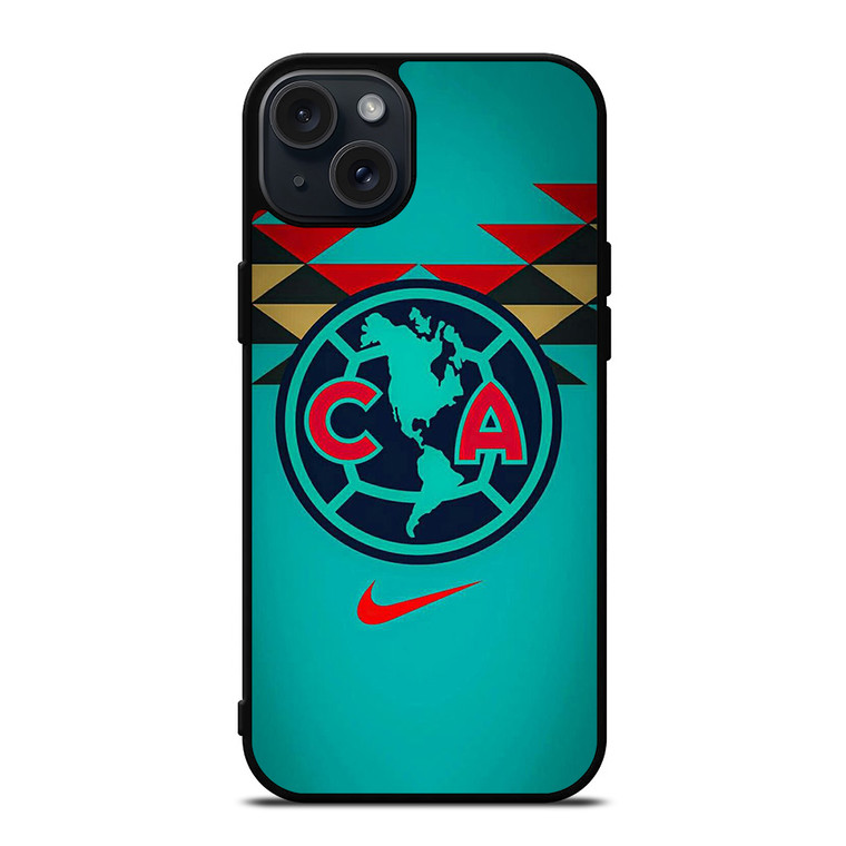 CLUB AMERICA AGUILAS FOOTBALL CLUB LOGO iPhone 15 Plus Case Cover