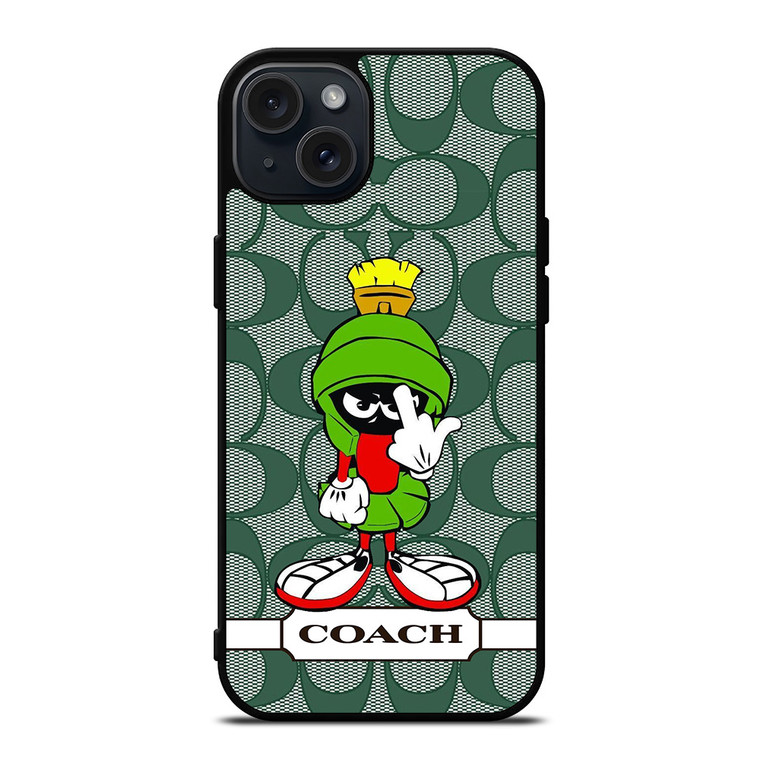 COACH NEW YORK LOGO MARVIN THE MARTIAN iPhone 15 Plus Case Cover