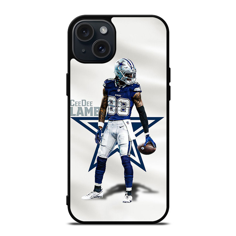 DALLAS COWBOYS CEEDEE LAMB iPhone 15 Plus Case Cover