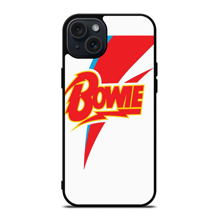 DAVID BOWIE LIGHTNING LOGO iPhone 15 Plus Case Cover