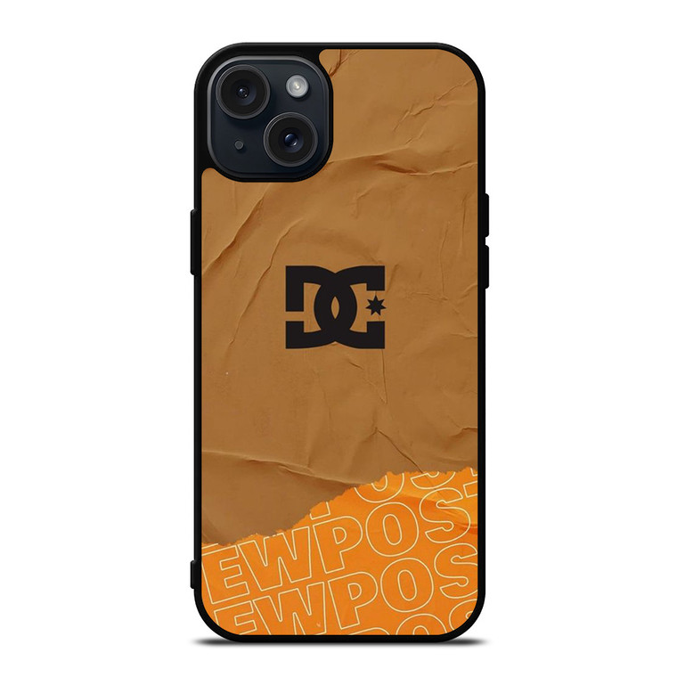 DC SHOE LOGO NEW POST iPhone 15 Plus Case Cover