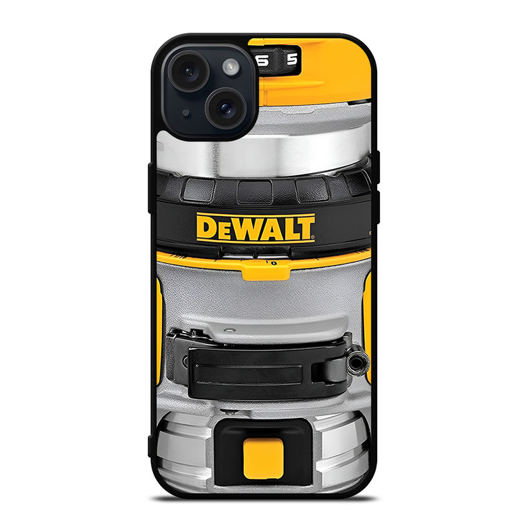 DEWALT TOOL ROUTER BRUSHLESS iPhone 15 Plus Case Cover