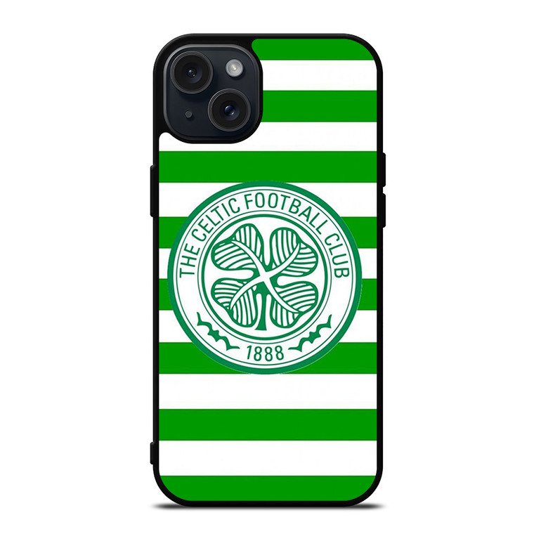 GLASGOW CELTIC FC LOGO SCOTLAND FOOTBALL CLUB iPhone 15 Plus Case Cover