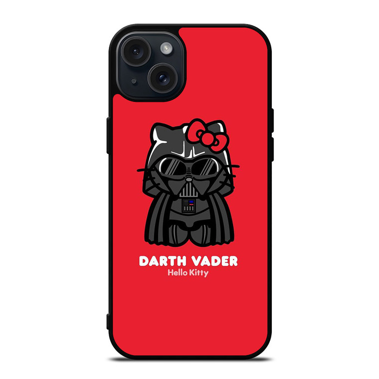 HELLO KITTY DARTH VADER STAR WARS iPhone 15 Plus Case Cover