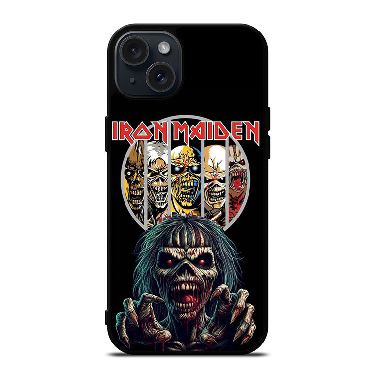 IRON MAIDEN EDDIE THE MASCOT iPhone 15 Plus Case Cover