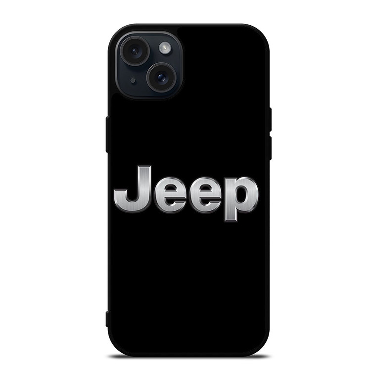 JEEP LOGO ADVENTURE CAR iPhone 15 Plus Case Cover
