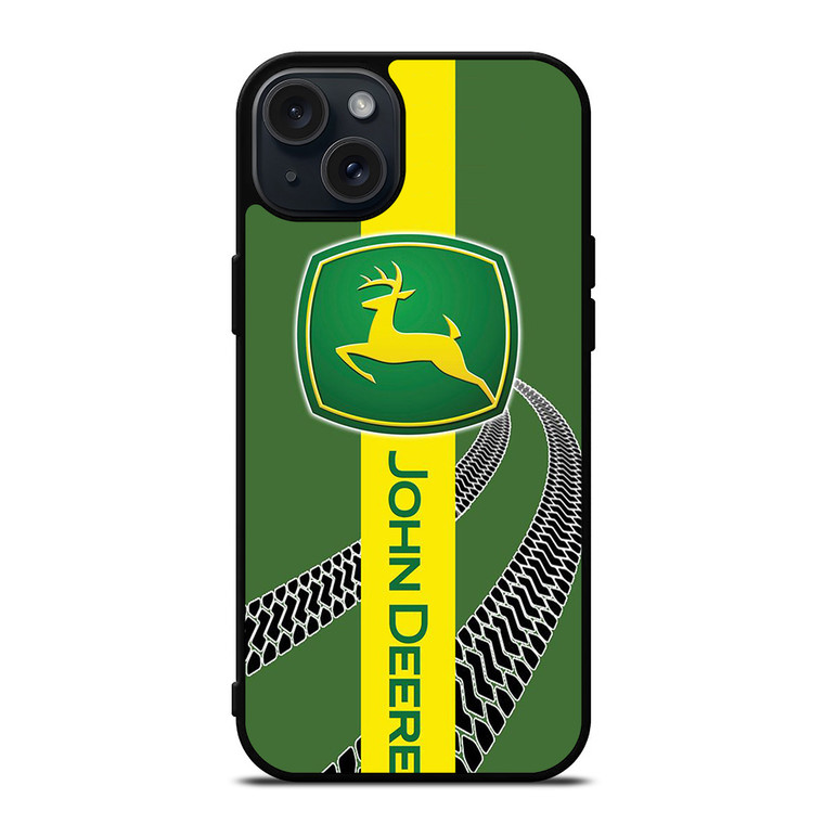 JOHN DEERE TRACTOR LOGO EMBLEM iPhone 15 Plus Case Cover
