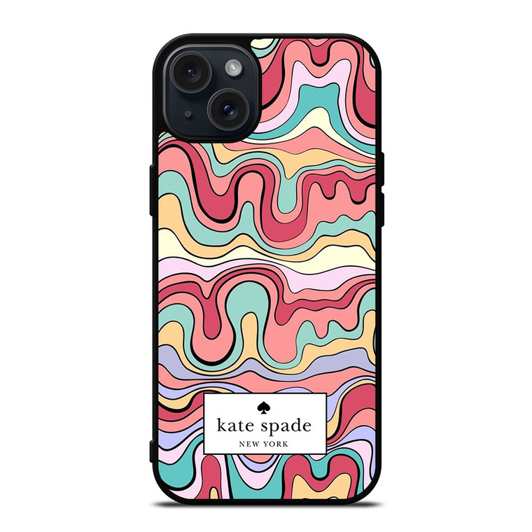 KATE SPADE NEW YORK ABSTRACT PAINTING iPhone 15 Plus Case Cover