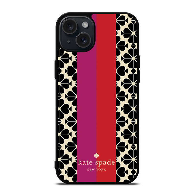 KATE SPADE NEW YORK FASHION LOGO iPhone 15 Plus Case Cover