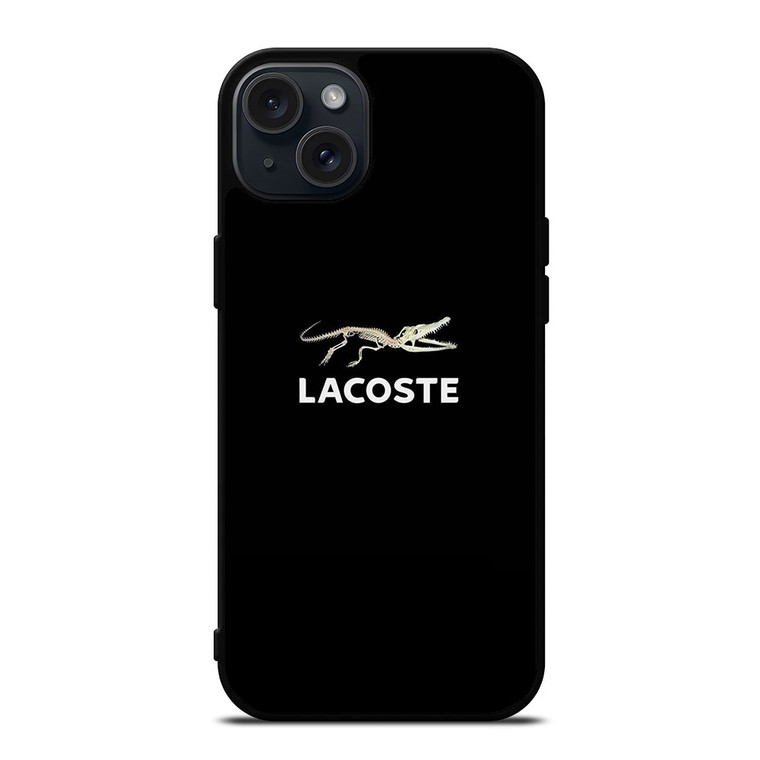 LACOSTE LOGO SKULL iPhone 15 Plus Case Cover