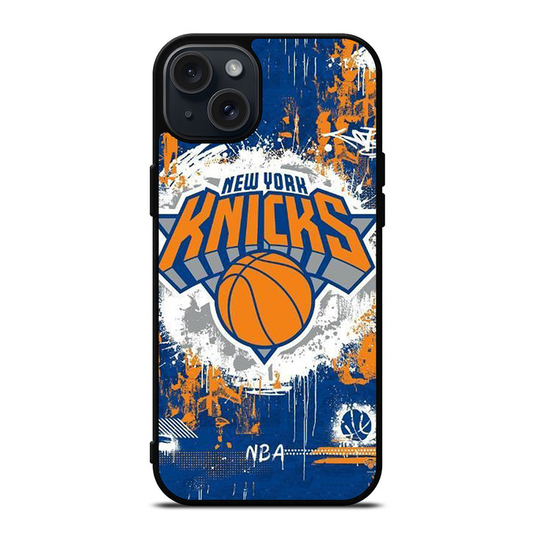 NEW YORK KNICKS BASKETBALL NBA LOGO iPhone 15 Plus Case Cover