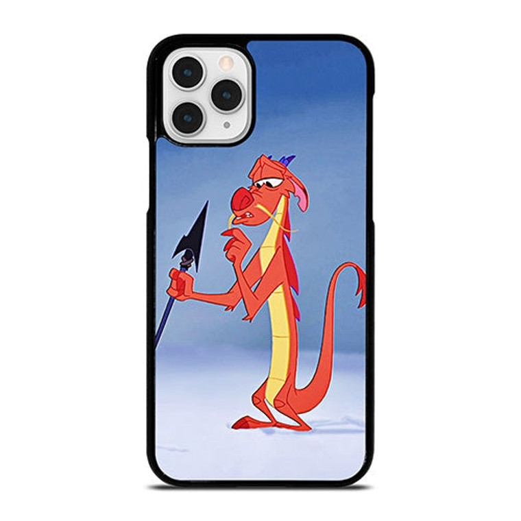 MUSHU DRAGON MULAN DISNEY CARTOON iPhone 11 Pro Case Cover