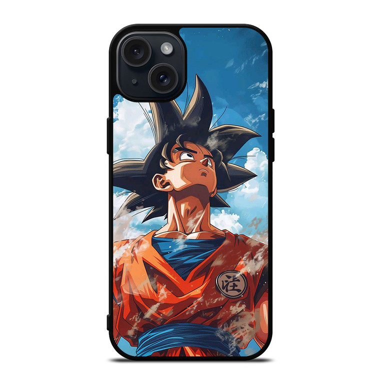 SON GOKU KAKKAROT DRAGON BALL MANGA NIME iPhone 15 Plus Case Cover
