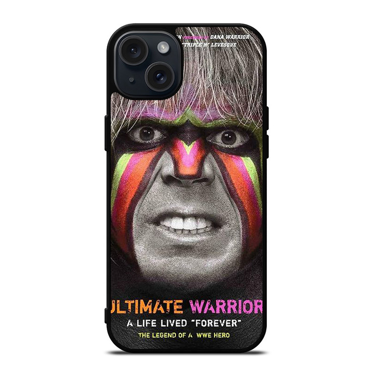 ULTIMATE WARRIOR WWE POSTER iPhone 15 Plus Case Cover