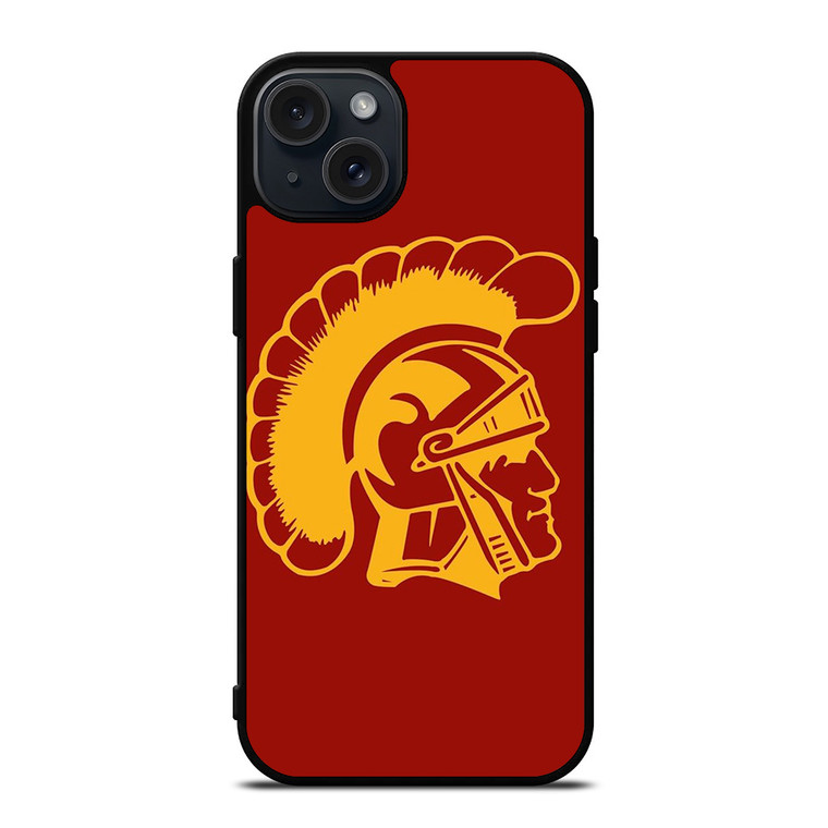 USC TROJANS BASKETBALL UNIVERSITY ICON iPhone 15 Plus Case Cover