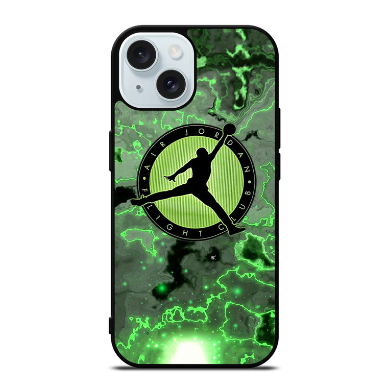 AIR JORDAN FLIGHT CLUB LOGO iPhone 15 Case Cover