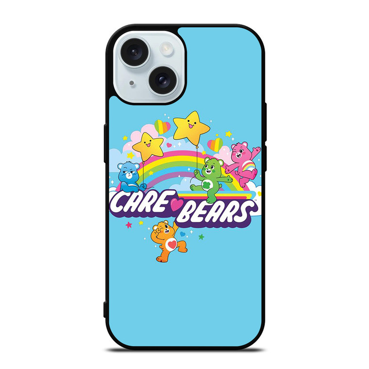 CARE BEARS STAR RAINBOW iPhone 15 Case Cover