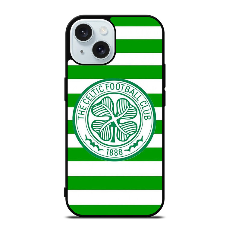 GLASGOW CELTIC FC LOGO SCOTLAND FOOTBALL CLUB iPhone 15 Case Cover