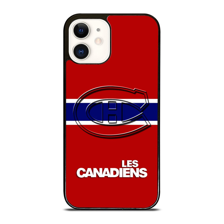 MONTREAL LES CANADIENS STRIPED LOGO iPhone 11 Pro Case Cover