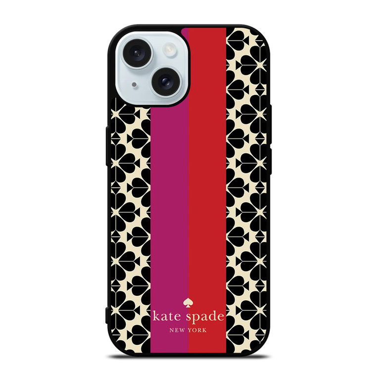 KATE SPADE NEW YORK FASHION LOGO iPhone 15 Case Cover