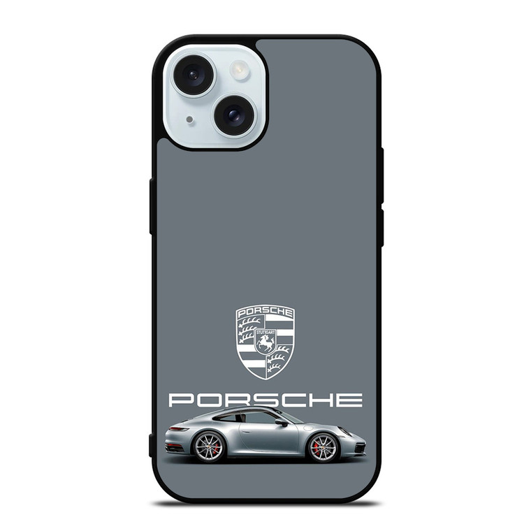 PORSCHE STUTTGART SPORT CAR iPhone 15 Case Cover