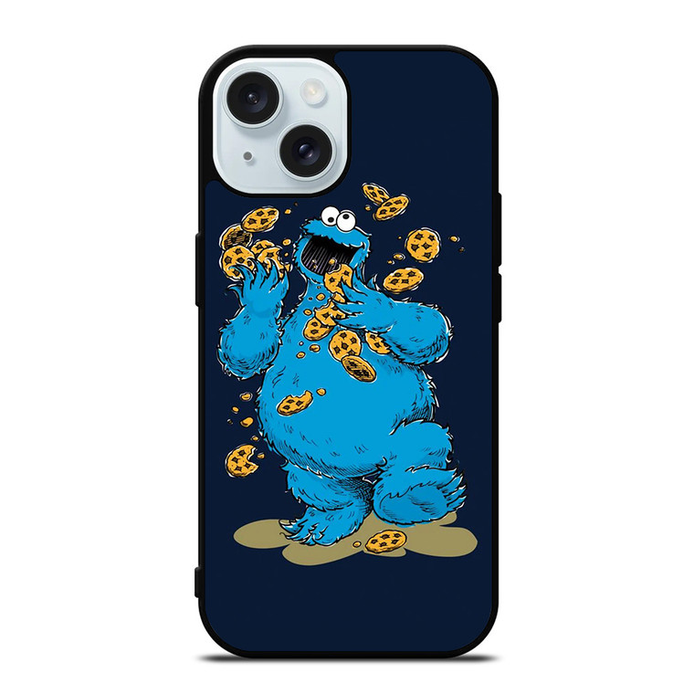 SESAME STREET COOKIE MONSTER iPhone 15 Case Cover