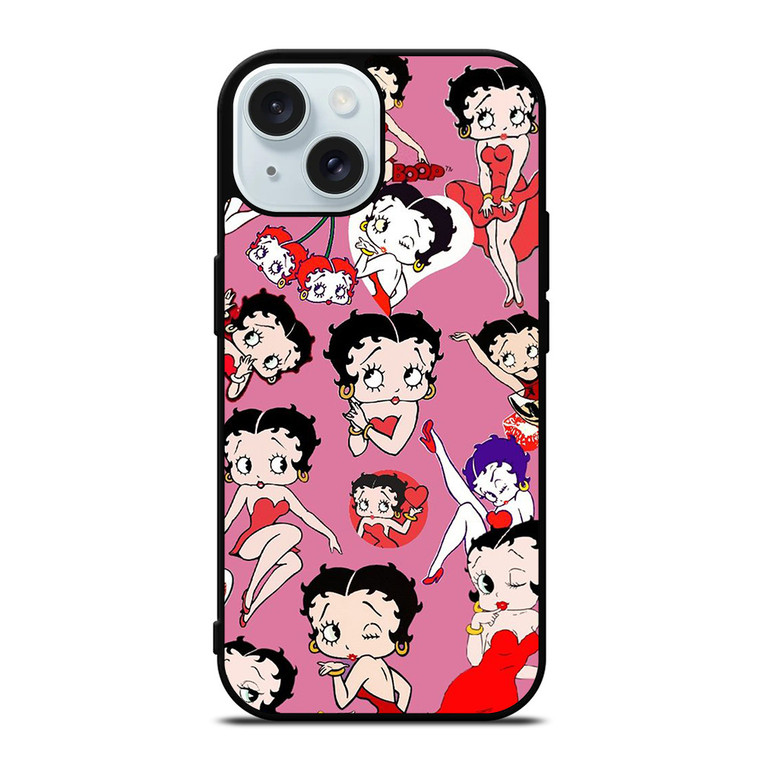 SEXY CARTOON BETTY BOOP iPhone 15 Case Cover SEXY CARTOON BETTY BOOP iPhone 15 Case Cover