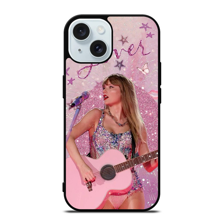 TAYLOR SWIFT LOVER GUITAR iPhone 15 Case Cover